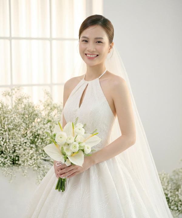 Ivory Elegance Bridal Bouquet image 1