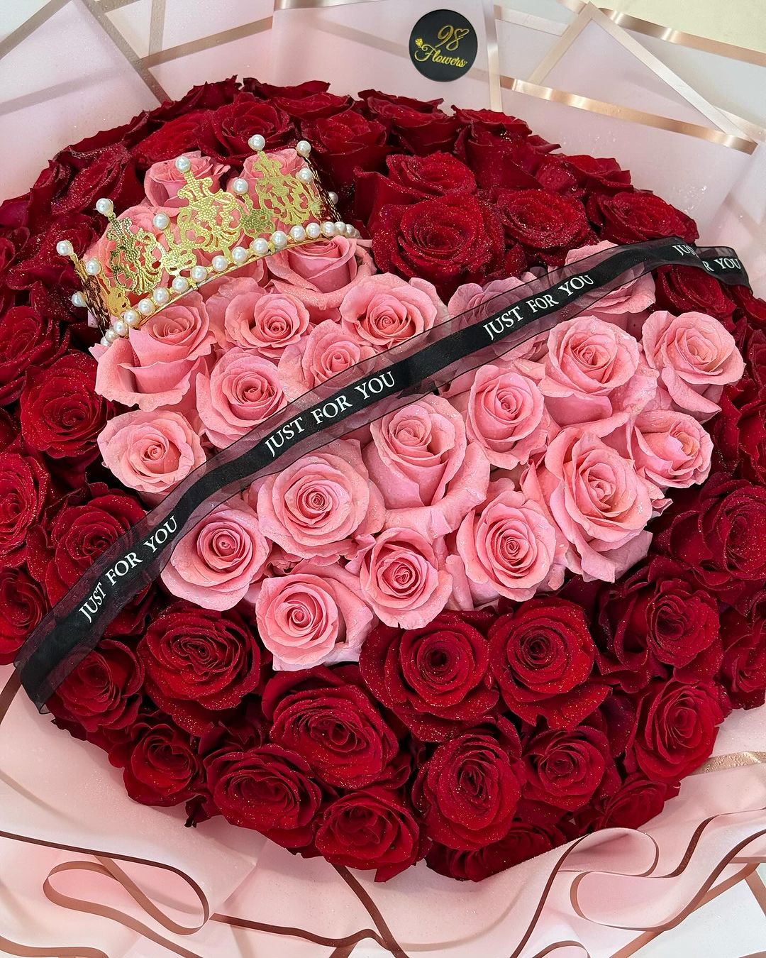 Regal Romance Rose Arrangement image 1