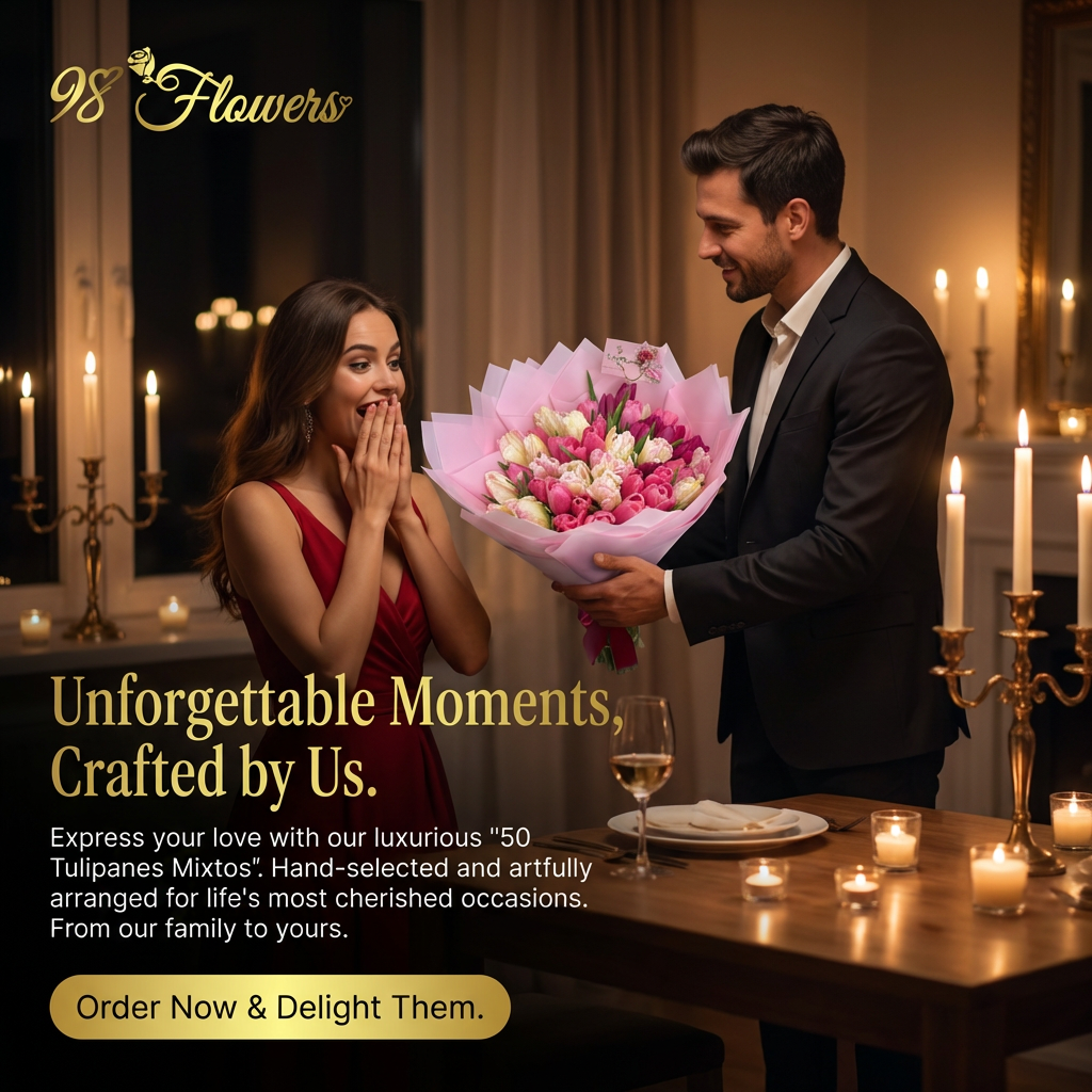 Exquisite Mixed Tulip Bouquet for Special Moments image 3