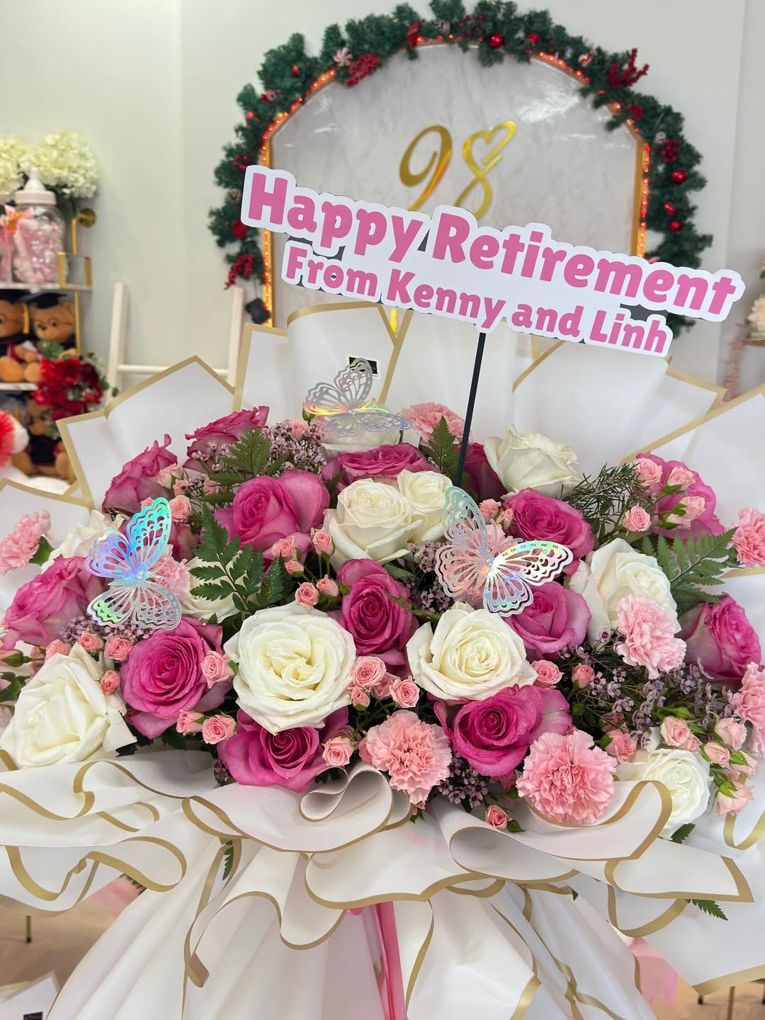 Forever Bloom Retirement Bouquet image 1