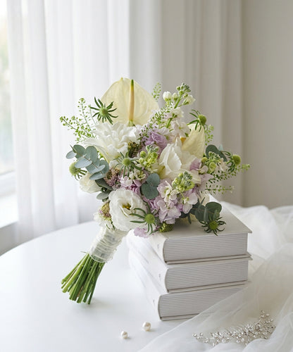 Lavender Garden Bridal Bouquet image 0