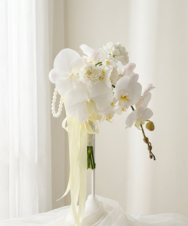 Graceful Orchid Bridal Bouquet image 0