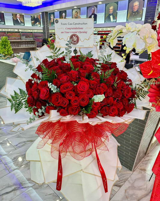 Century of Wishes Floral Bouquet - 98 FLOWERS