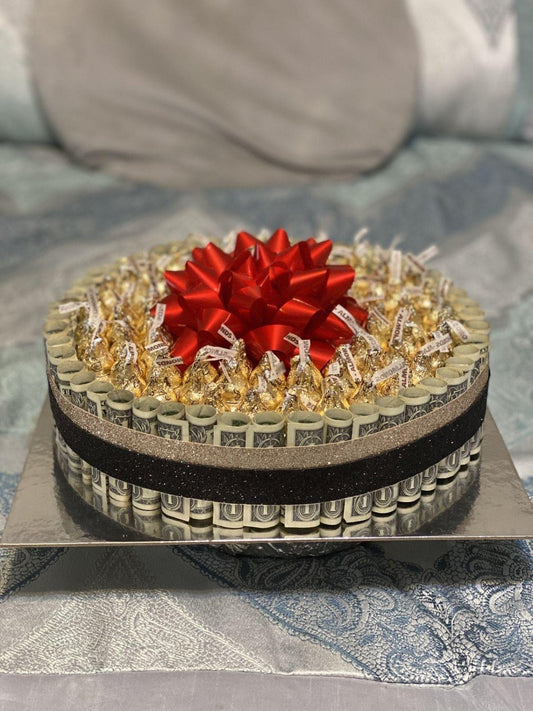 Chocolate Vault Money Cake - 98 FLOWERS
