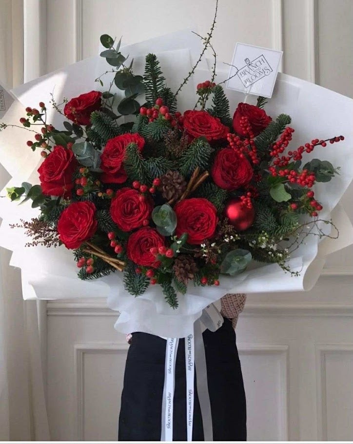 Crimson Noel Bouquet image 0