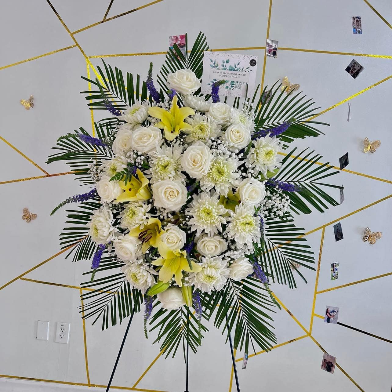 Golden Light Remembrance Spray image 0