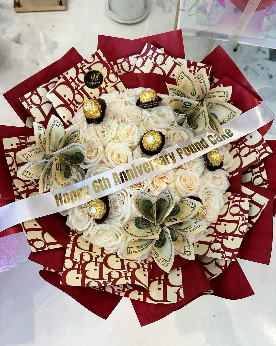 Golden Luxe Anniversary Bouquet image 1