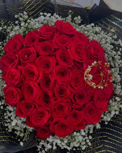Royal Red Rose Bouquet image 0
