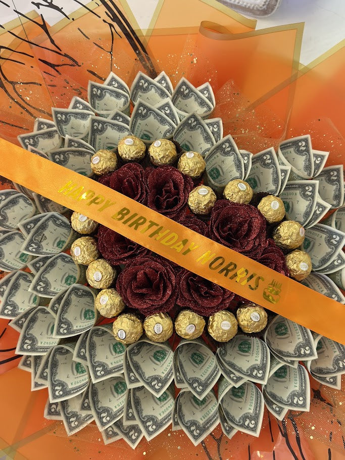 Golden Wing Money Bouquet image 4