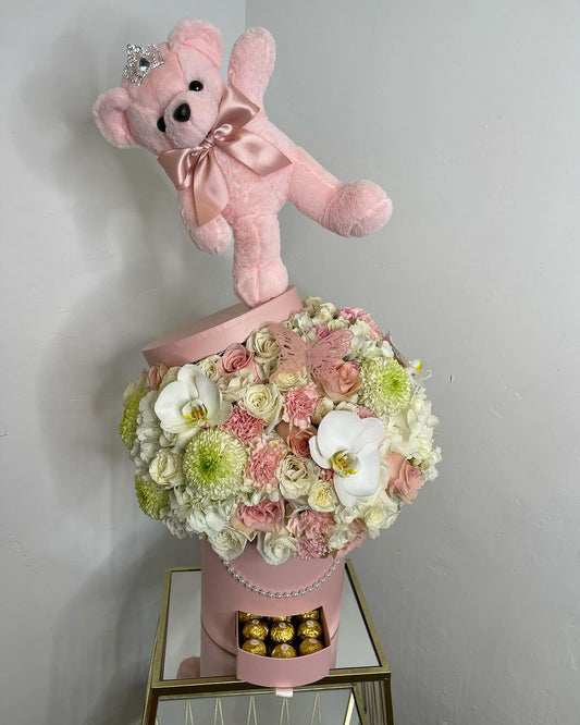Princess Teddy Garden Bouquet image 0
