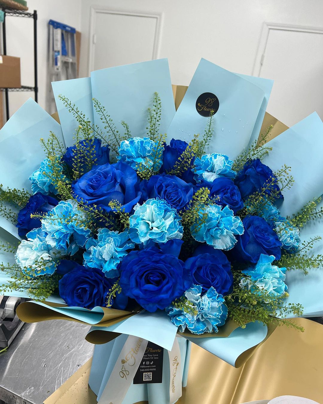 Blue Serenity Bouquet image 1