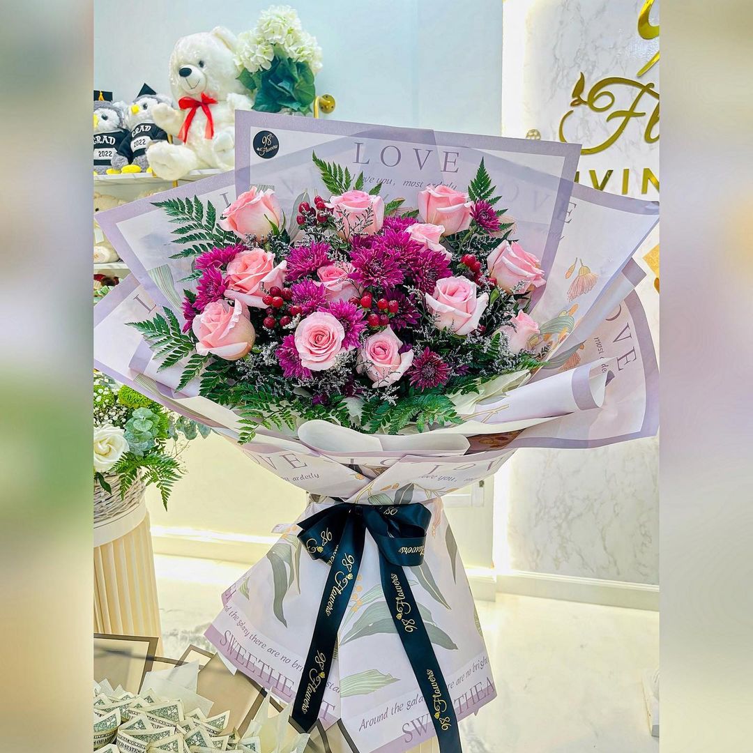 Purple Euphoria Bouquet image 2