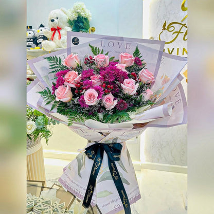 Purple Euphoria Bouquet image 2