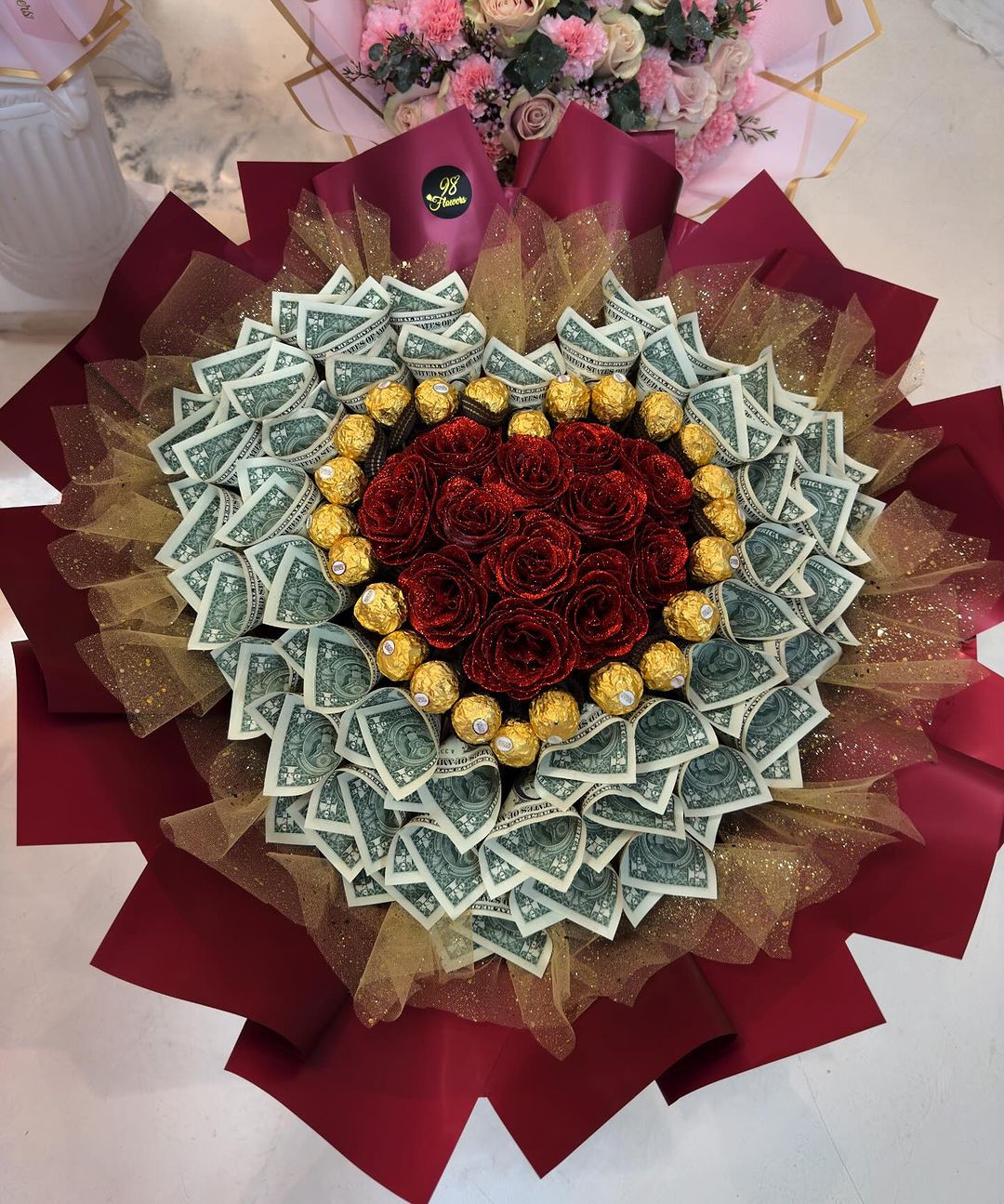 Eternal Blossom Money Bouquet image 0