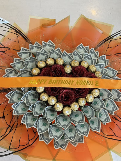 Golden Wing Money Bouquet image 3