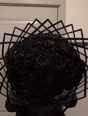 Midnight Mystique Bouquet - 98 FLOWERS