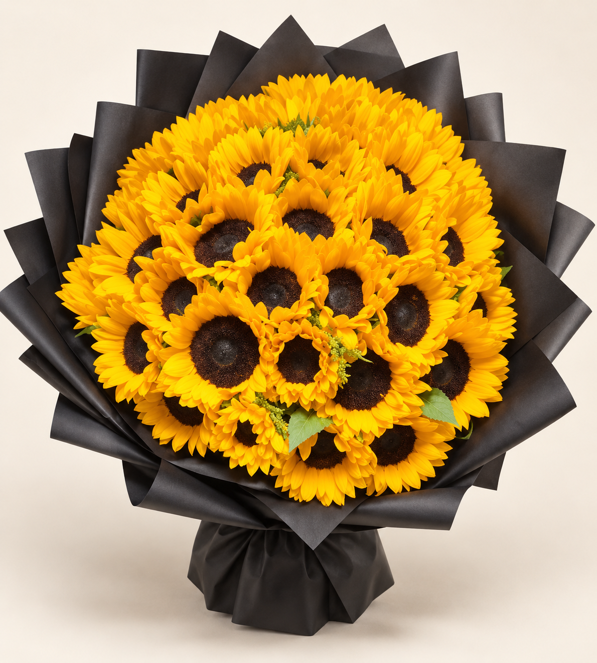 Midnight Sunshine – Sunflower Bouquet — clear product view