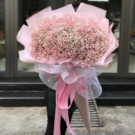 Pinky Baby’s Breath Bouquet - 98 FLOWERS