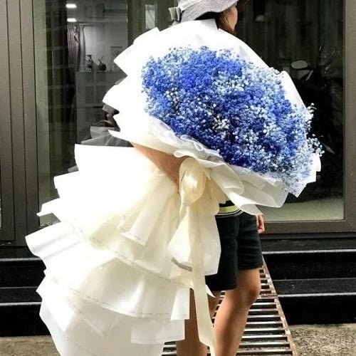 Sky Baby’s Breath Bouquet - 98 FLOWERS