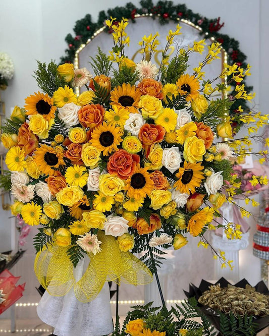 Sunshine Celebration Standee - 98 FLOWERS