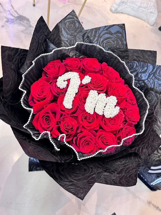 Timeless Love - 25 Red Roses - 98 FLOWERS