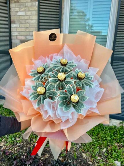 Fortune Money Bouquet | Same Day Flower Delivery in Houston/Dallas | 98 ...