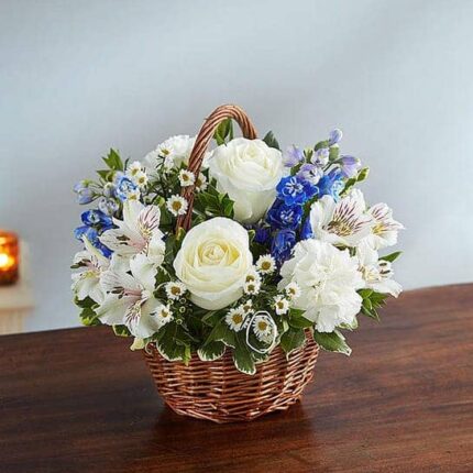 Peace, Prayers & Blessings™ Blue & White  