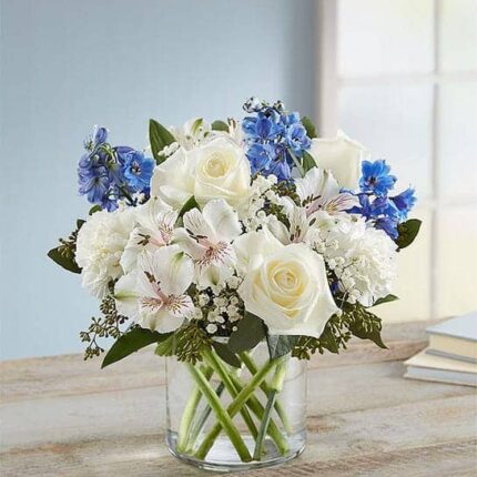 Loving Sentiments™ Blue & White  