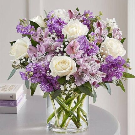 Loving Sentiments™ Lavender & White  
