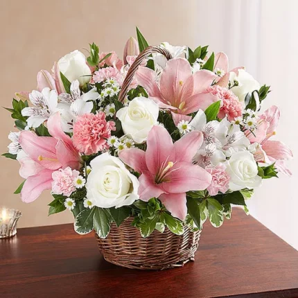 Peace, Prayers & Blessings™ Pink & White  