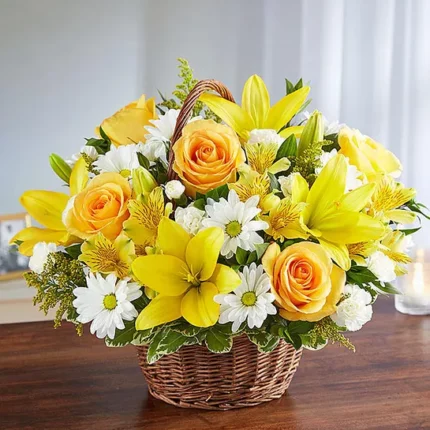 Peace, Prayers & Blessings™ Yellow & White  