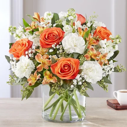 Loving Sentiments™ Peach, Orange & White  