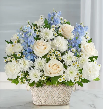 Loving Remembrance™ Blue and White  