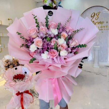 Forever is a special anniversary flowers gift