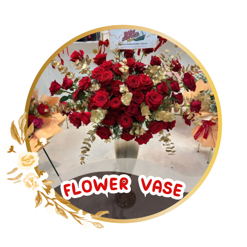 Red Passion Grand Opening Floral Arrangement red, red flower box, red roses, roses 