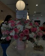 Blushing Orchid Grand Opening Arrangement  