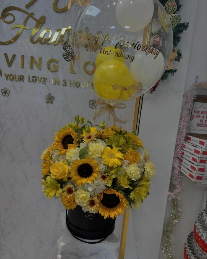 Golden Radiance Celebration Arrangement  