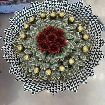 Luxury Money Bouquet (Red & Gold Edition)Luxury Money Bouquet (Red & Gold Edition)  