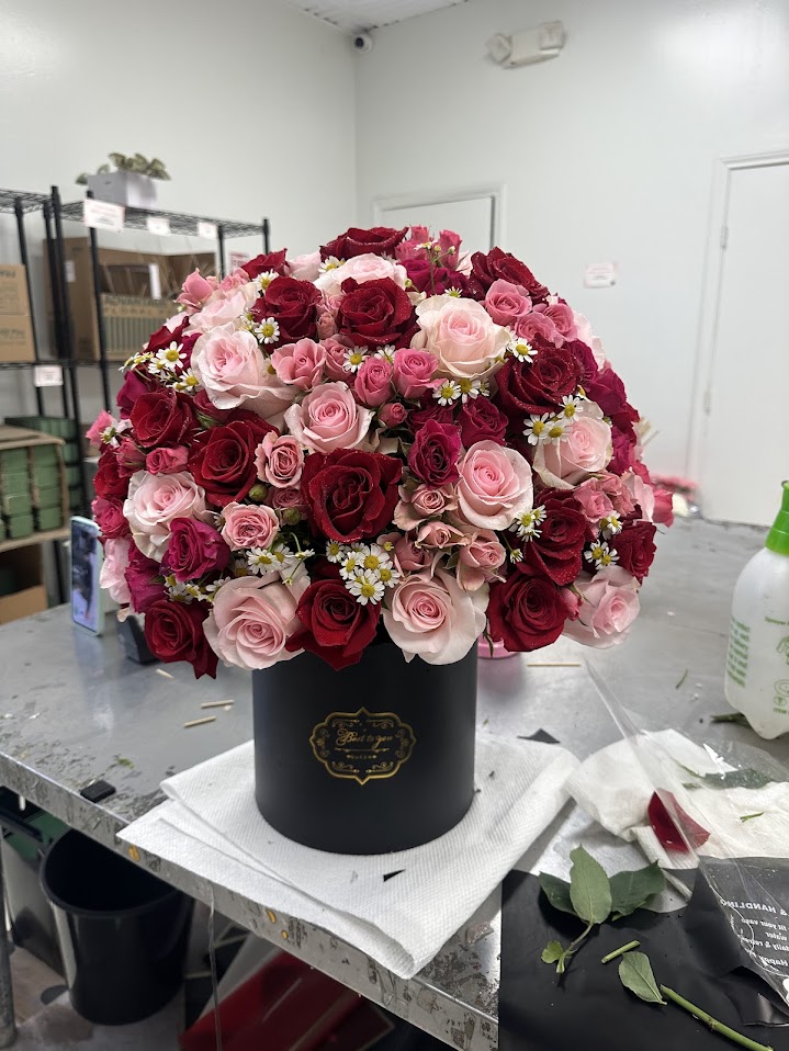 Eternal Bloom Rose Box | Same Day Flower Delivery Houston TX