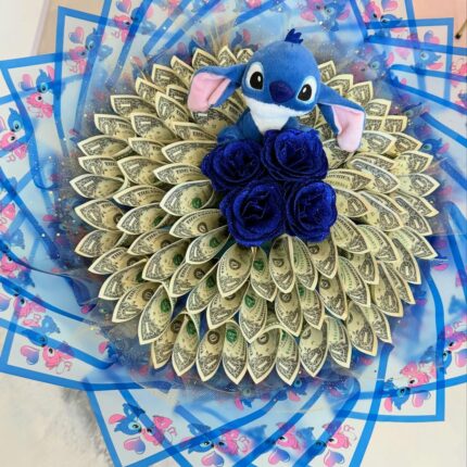 Stitch Money Bouquet   Stitch Money Bouquet