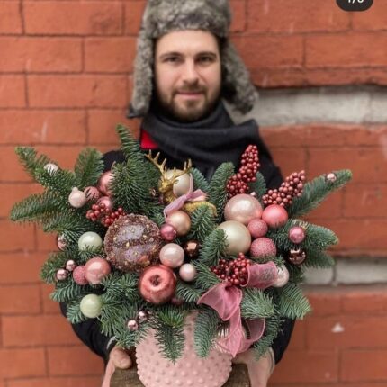 Blush Noel Arrangement  