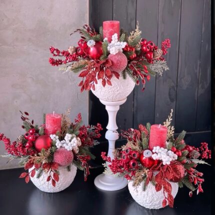 Crimson Candle Harmony Set  