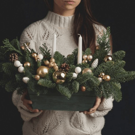 Golden Serenity Centerpiece  
