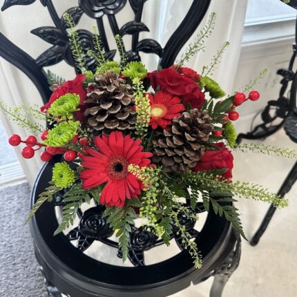 Winter Forest Vase – Holiday Charm Winter Forest Vase – Holiday Charm