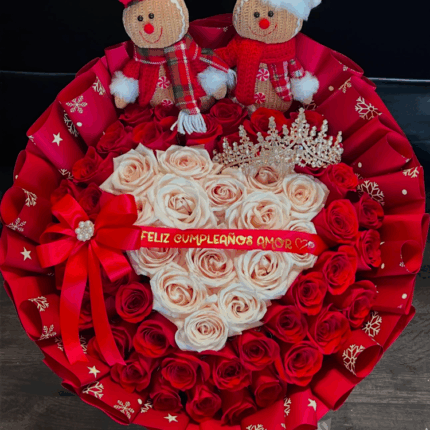 Holiday Heart Bouquet  