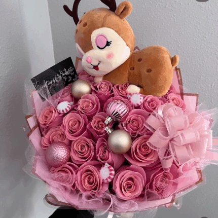 Rudolph Sweet Pink Bouquet  