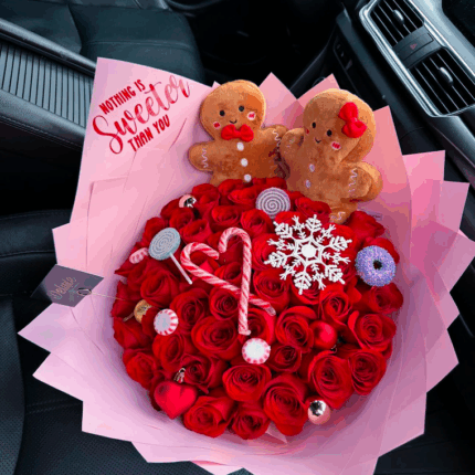 Gingerbread Couple Bouquet  