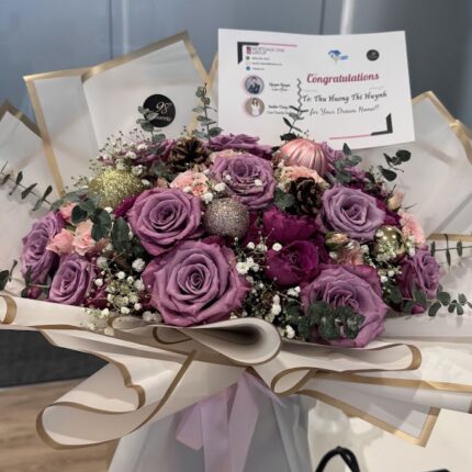 Royal Mauve Celebration Bouquet Royal Mauve Celebration Bouquet