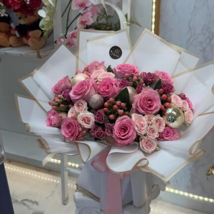Blushing Elegance BouquetPink Radiance Bouquet  