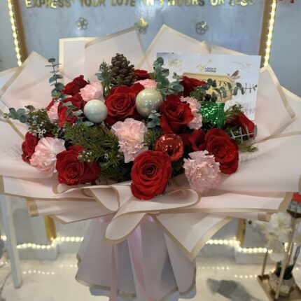 Merry Bloom BouquetHoliday Grace Arrangement  